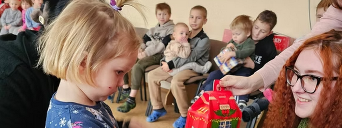 Bescherung in der Ukraine